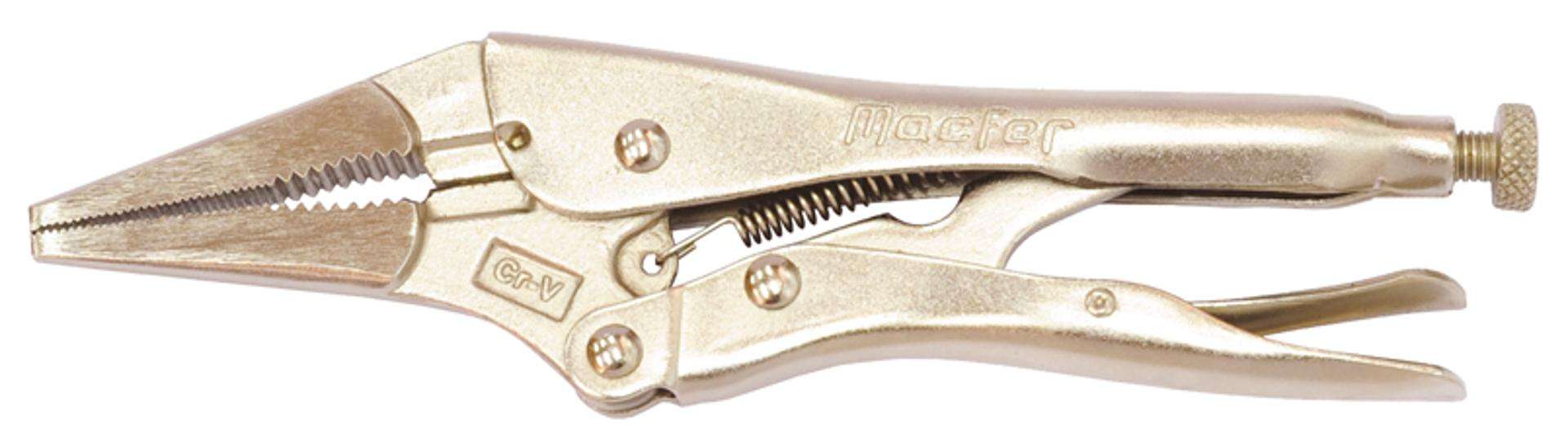 Alicate pressão bico longo MacFer DL-15 9