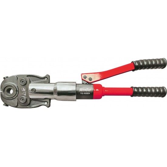 Alicate cravar tubos bicamada hidra�lico YQ-1632A 16-32mm 015.0150 Macfer