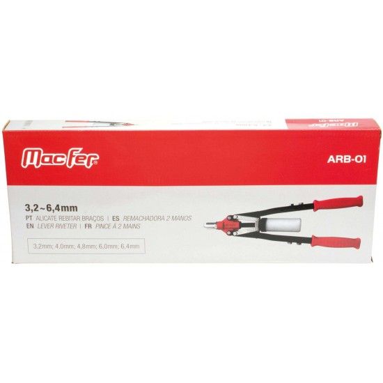 Alicate rebitar bra�os ARB-01 ref� 015.0073 MACFER ref� 015.0073 MACFER