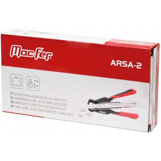 Alicate para agrafos redes semi-auto ARSA-2 ref� 015.0079 Macfer
