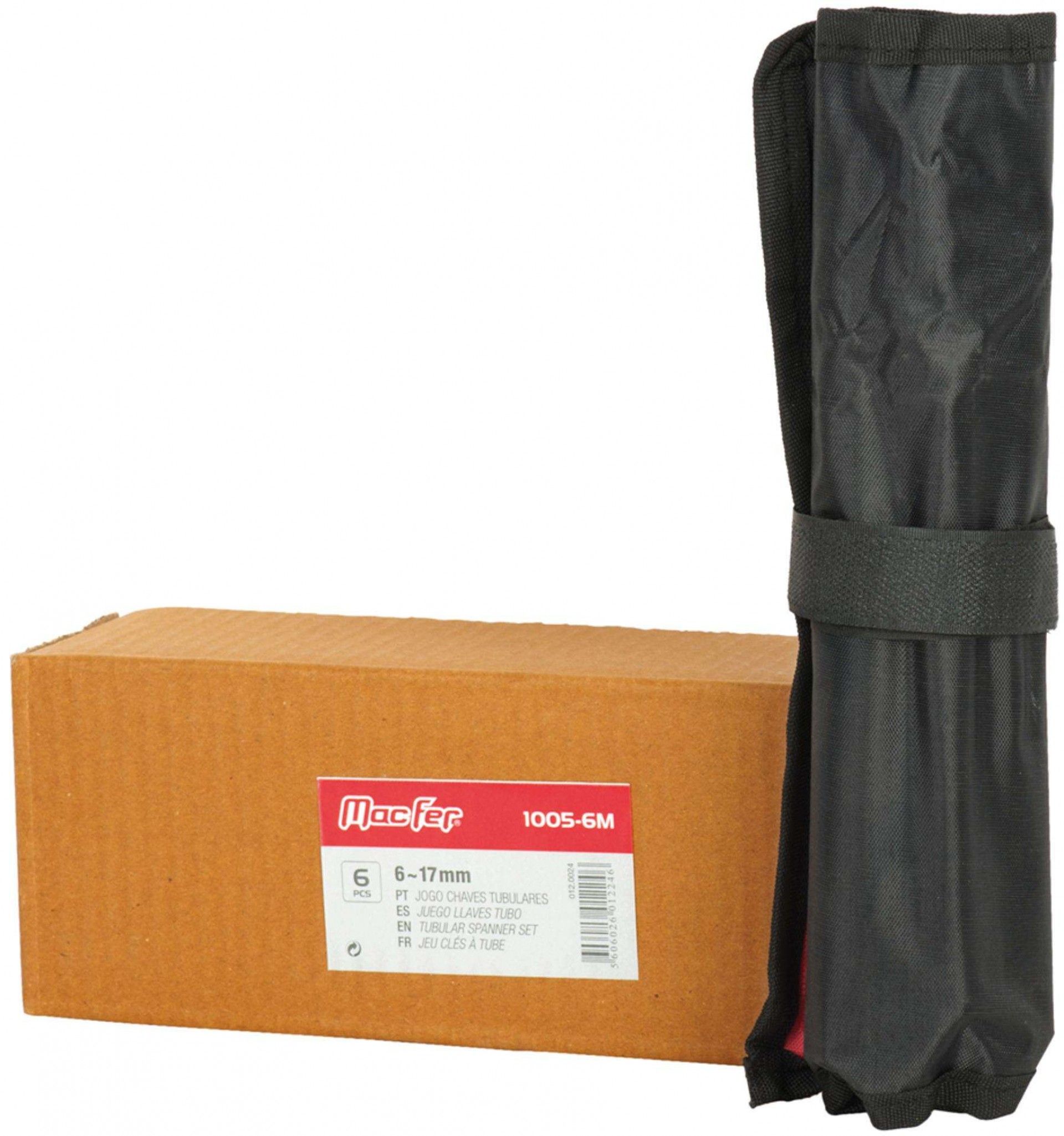 Jg. ch. tubulares MacFer 1005-8M 6~22mm 8pçs refª 012.0025 MACFER