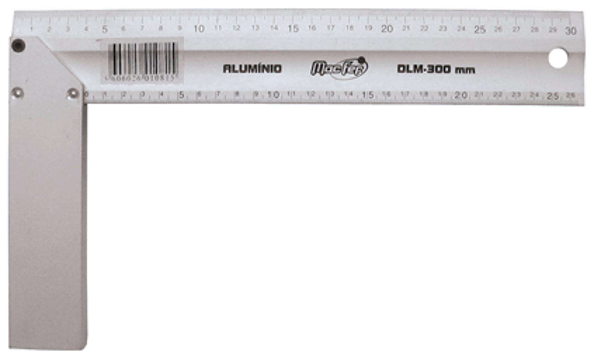 Esquadro alumínio MacFer DLM 300mm refª 010.0081 MACFER