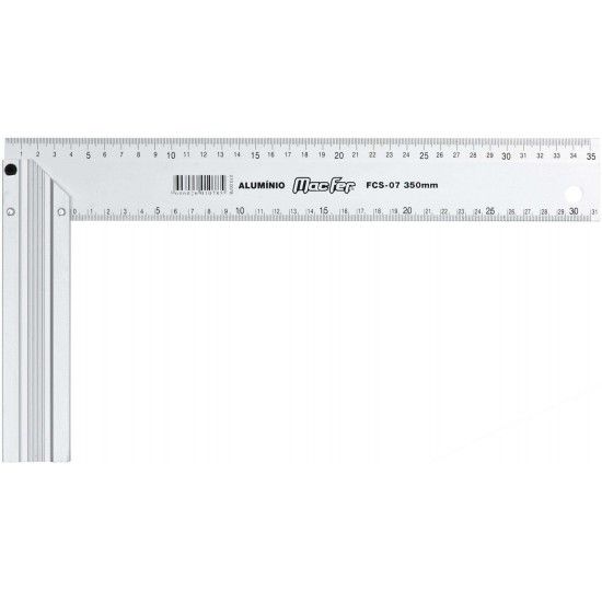 Esquadro alum�nio MacFer FCS-07 400mm ref� 010.0079 MACFER