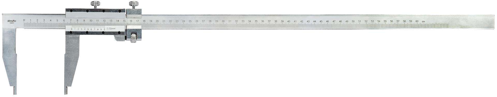 Paquímetro s/ orelhas analógico MacFer A304 600mm refª 010.0052 MACFER