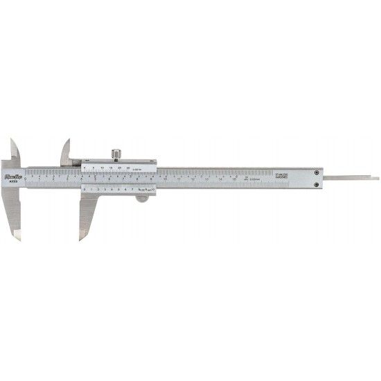 Paqu�metro anal�gico inox (esc. dupla) MacFer A1133 150mm ref� 010.0022 MACFER