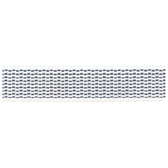 Fita p/ estore nylon  FEN-BP-BL 20mm 6m branca/ preta  ref� 009.0161 MACFER