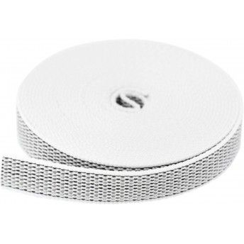 Fita p/ estore nylon  FEN-BP-BL 20mm 6m branca/ preta  ref� 009.0161 MACFER