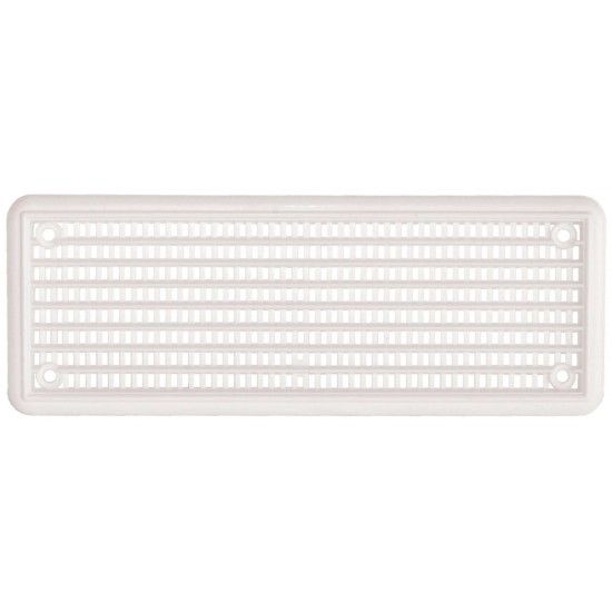 Grelha ventiladora PVC GVR-PVC  60x170mm castanha ref� 009.0100 MACFER