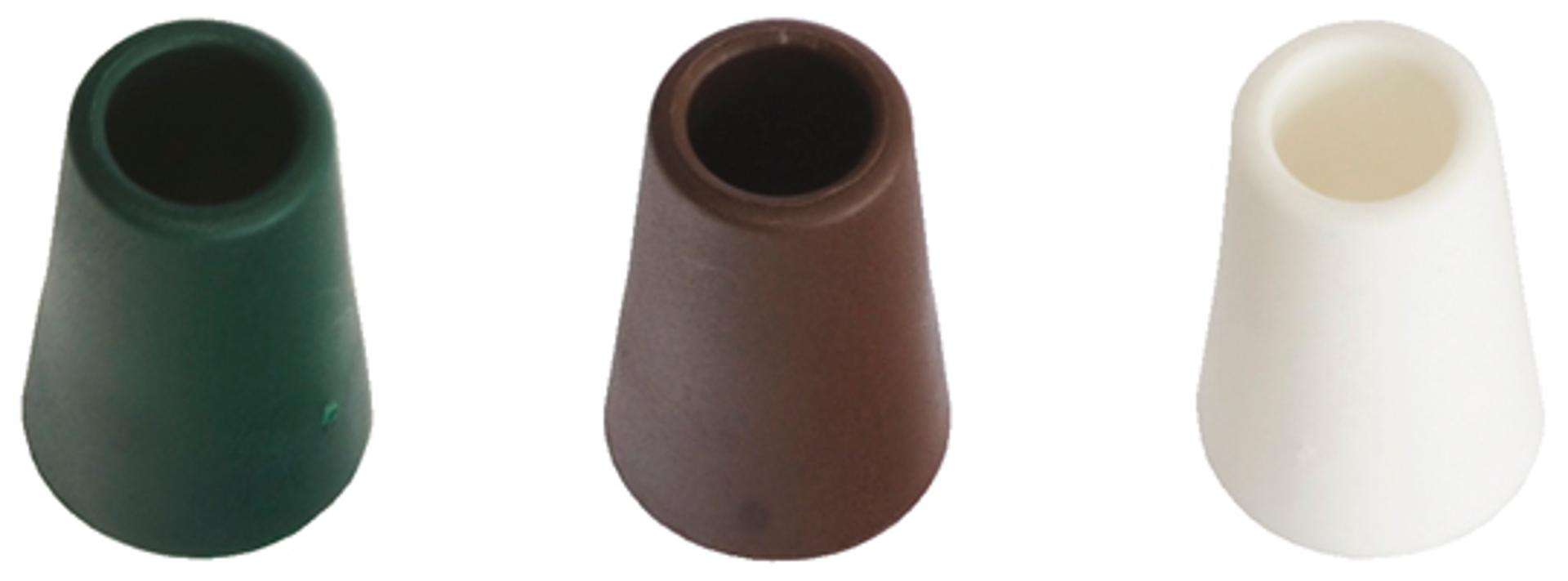 Batente estore cónico plástico BEB castanho refª 009.0059 MACFER