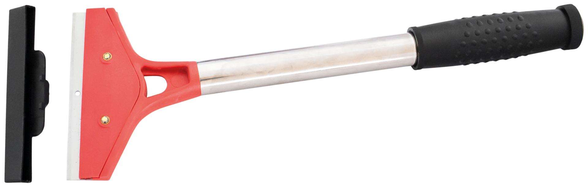 Raspador vidros inox c/ cabo MacFer SP-806 300x100mm refª 007.0078 MACFER