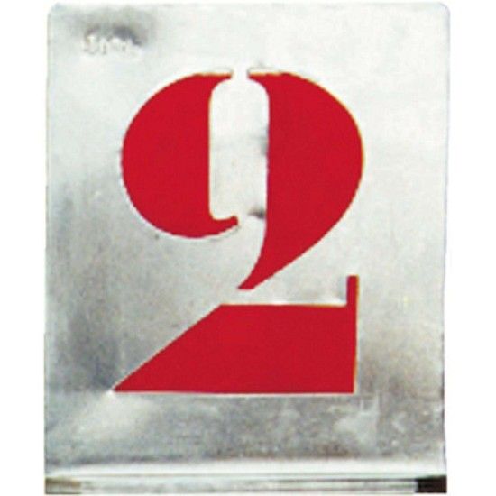 Jg. numer�rio pintar alum�nio MacFer NPA-01   80mm ref� 007.0031 MACFER