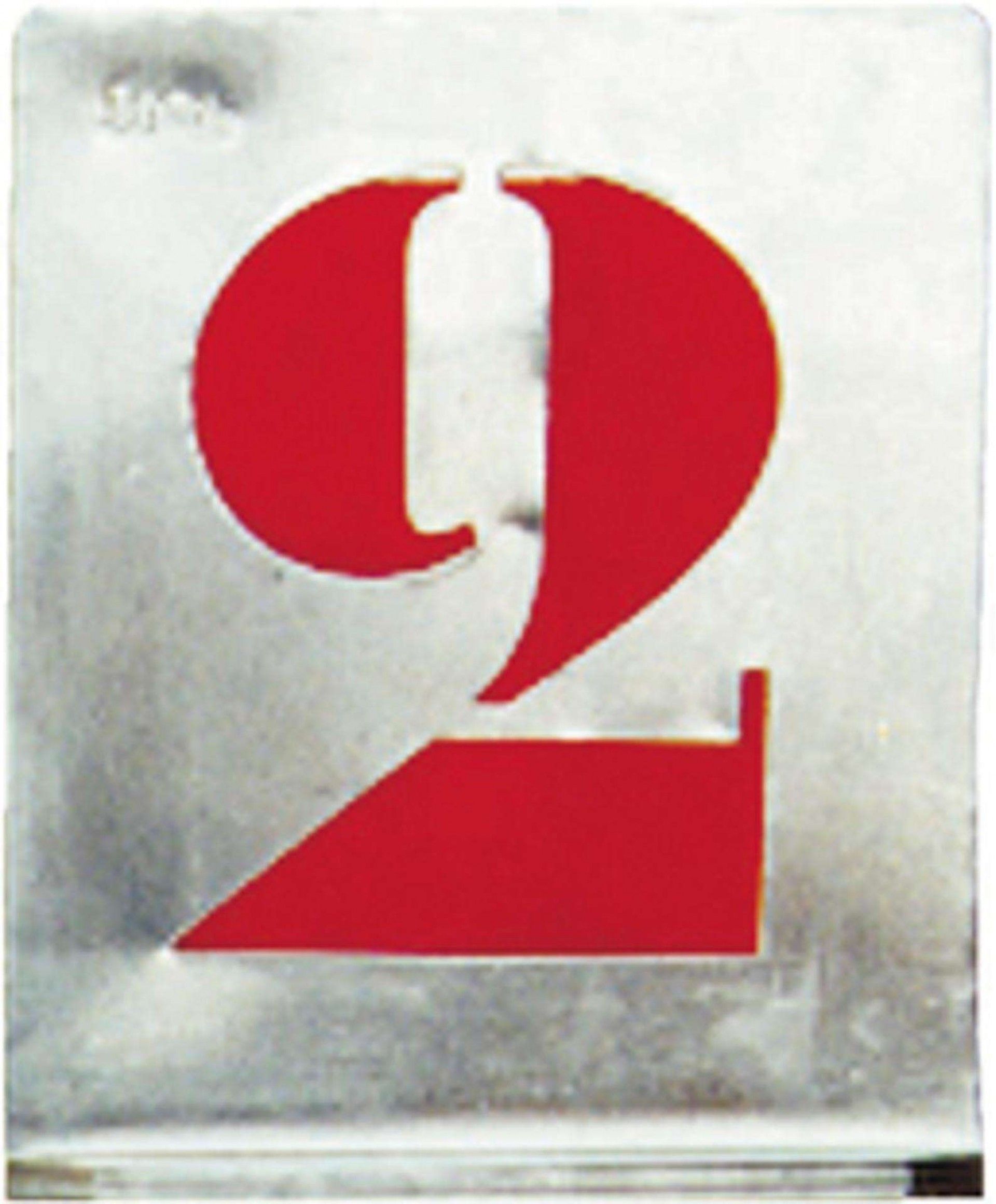 Jg. numerário pintar alumínio MacFer NPA-01 30mm refª 007.0026 MACFER