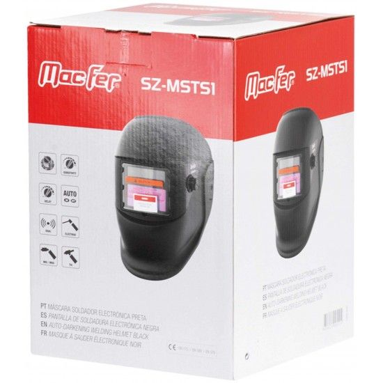 M�s. soldador elec. MacFer WH-1 preta ref� 005.0051 MACFER