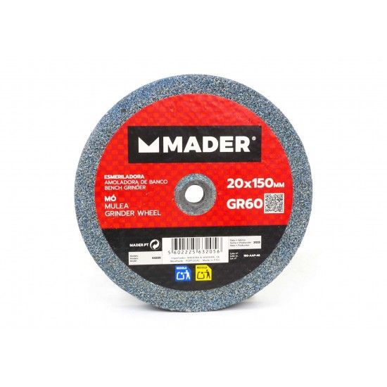 M� Esmeril, Disco, GR60, 150mm, para Esmeriladora ref� 63205 MADER