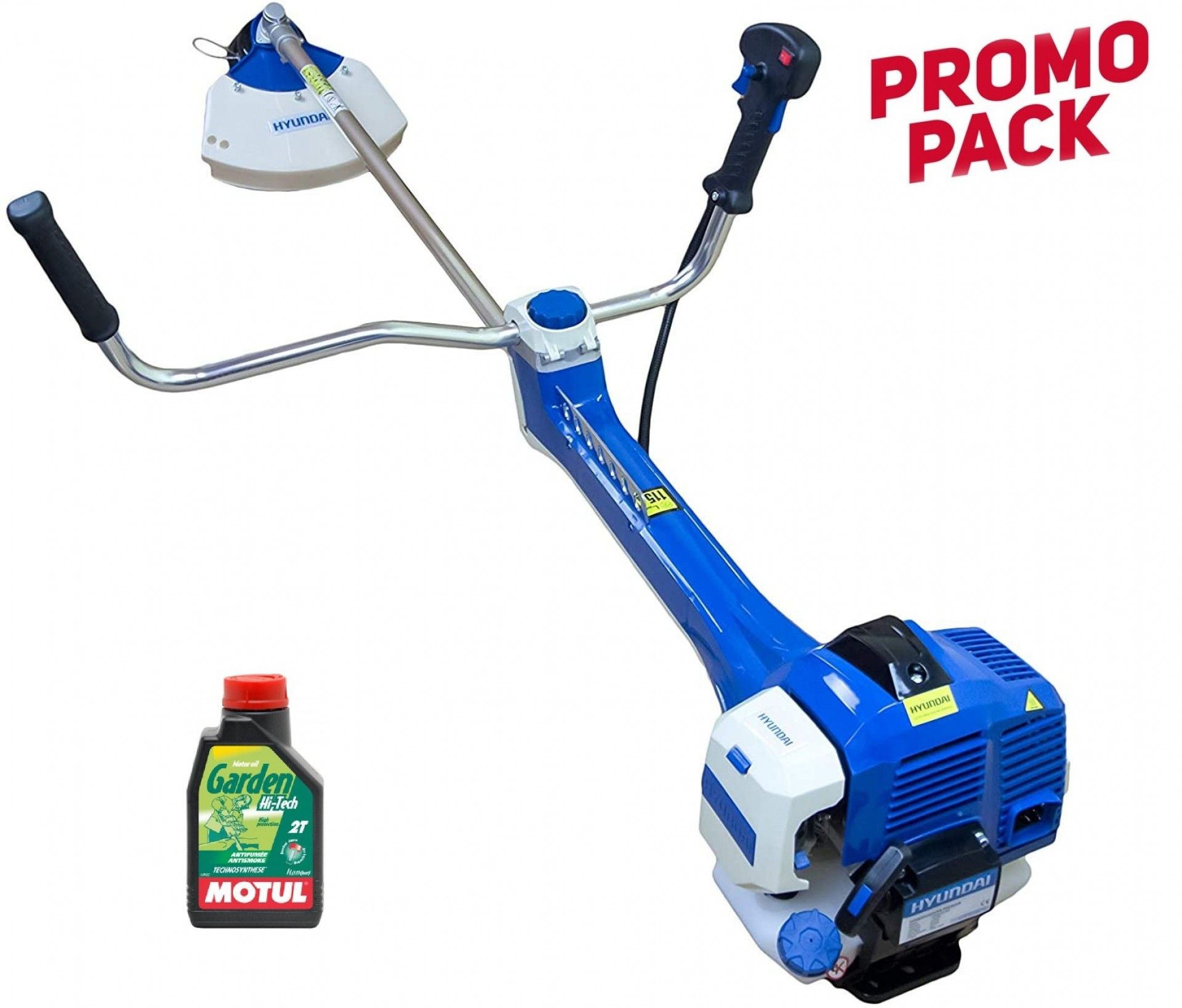 Moto-roçadora 50.8cc + Óleo 2T 1L refª HYBC5210_PRO_P1 HYUNDAI