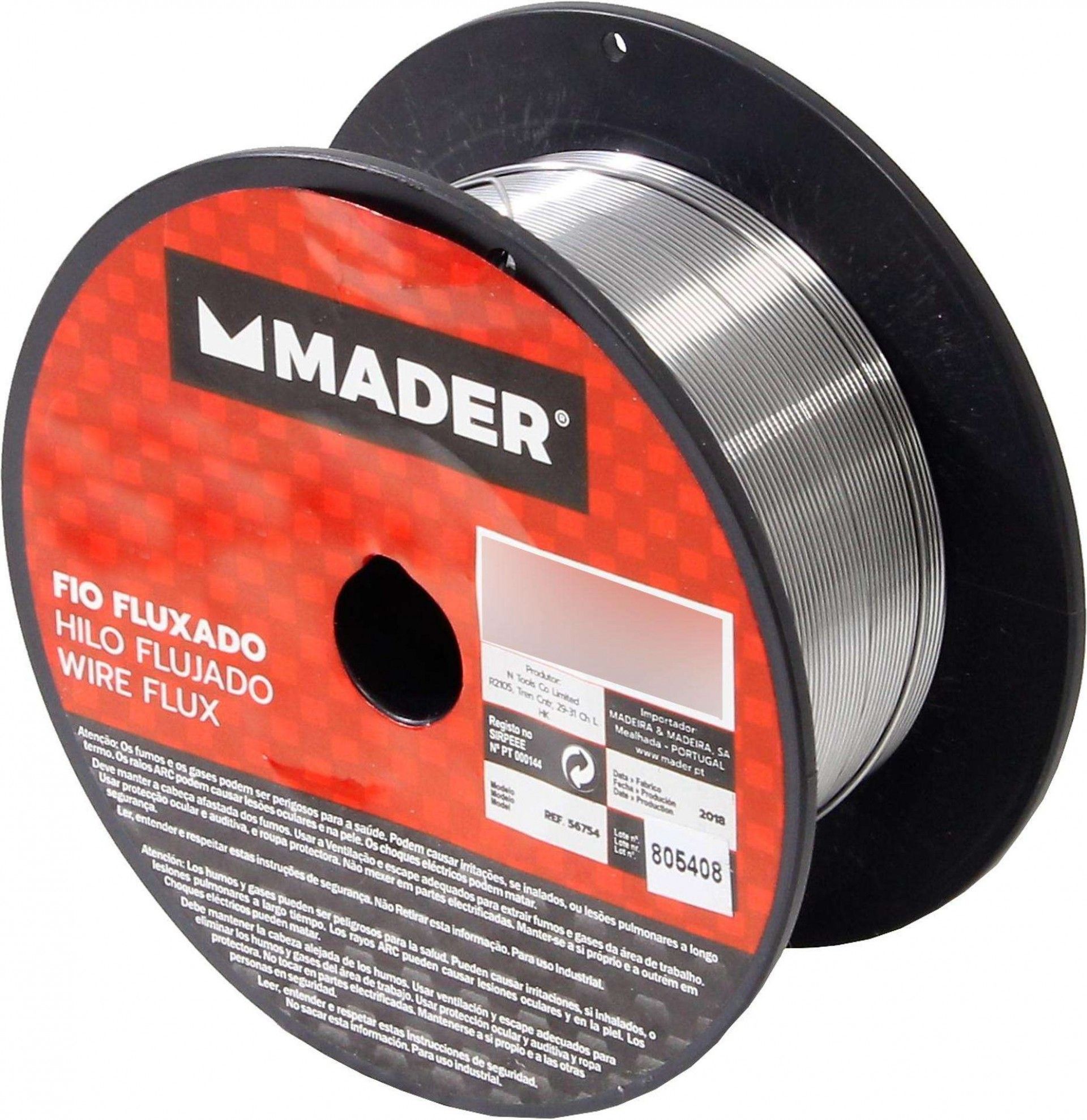 Fio de Solda, INOX 316, 0.8mm, 5Kg refª 63467 MADER