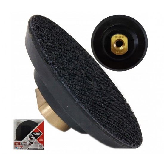 Suporte para discos de polir refª 62986 RUBI Suporte para discos de polir refª 62986 RUBI