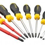 Kit chaves fendas 10p� em mala tecido ref� STHT60035-9 STANLEY