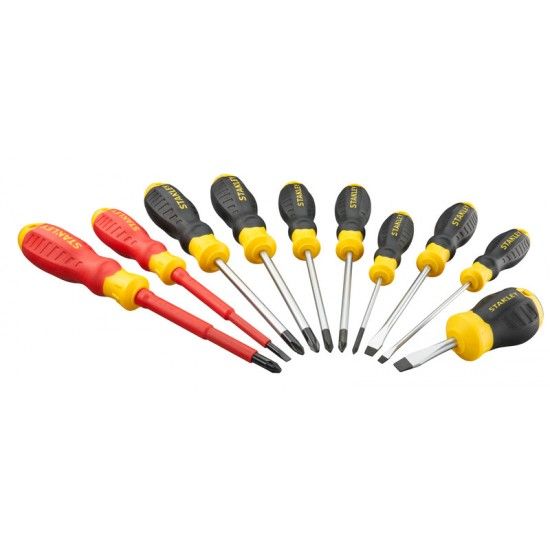 Kit chaves fendas 10p� em mala tecido ref� STHT60035-9 STANLEY