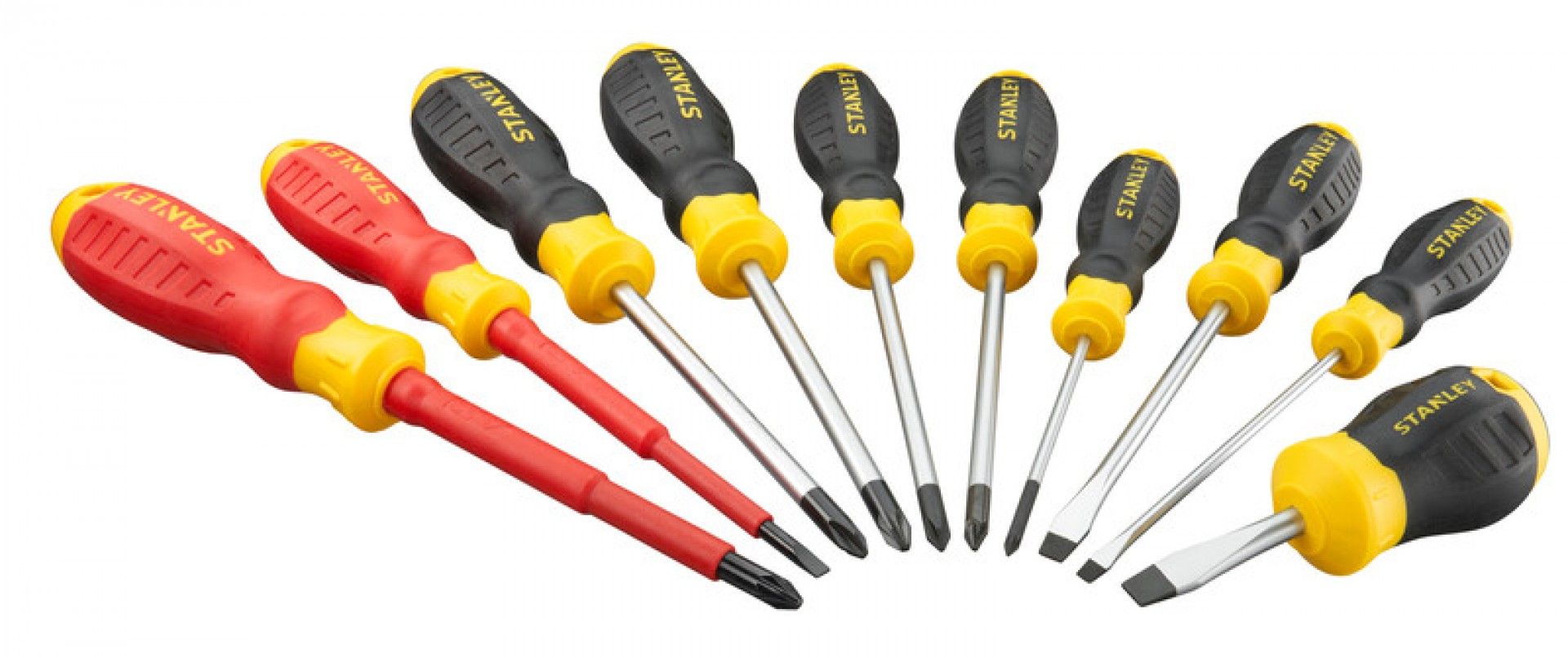 Kit chaves fendas 10pç em mala tecido refª STHT60035-9 STANLEY