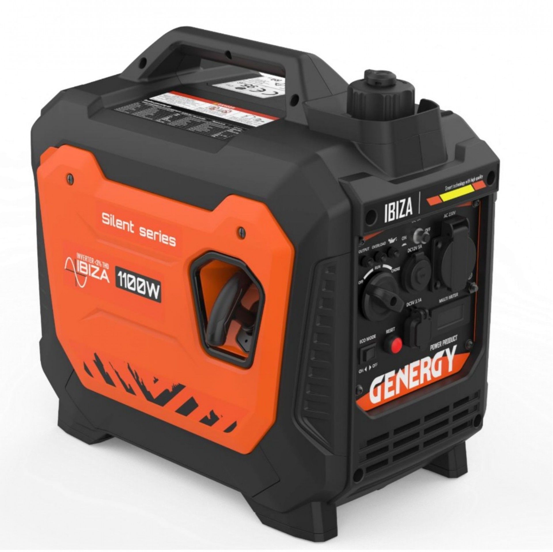 Gerador Inverter Silent Ibiza III 1100w refª 13000 GENERGY