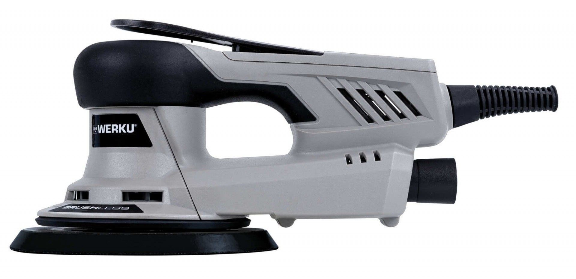 Lixadora rotorbital 150mm 350w (8mm) BRUSHLESS refª WK403660 WERKU