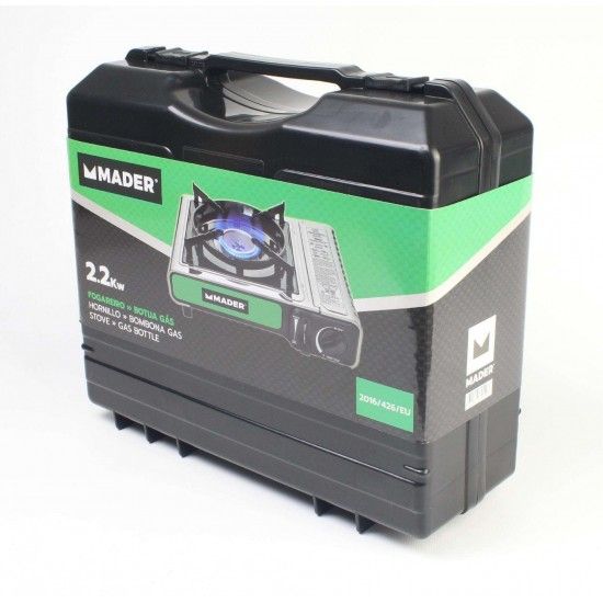 Fogareiro a G�s + 4 Botijas  220g ref� [69100_P6000] MADER