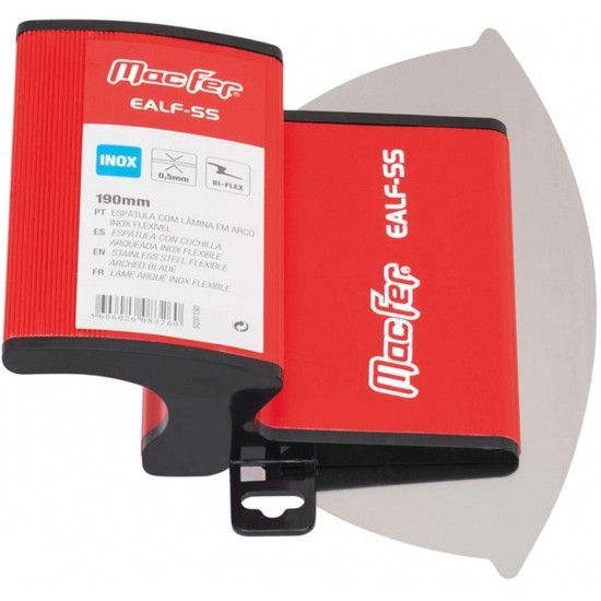 Esp�tula l�mina arco inox flex. MacFer EALF-SS 0,5x190mm ref� 083.0026 Macfer