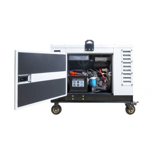 Gerador diesel silencioso 16.3KvA tri/monof�sico ATS ref� DHY16000SE-T HYUNDAI