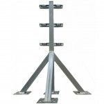 Estendal central 3 roldanas zincado uni ref� 11406000