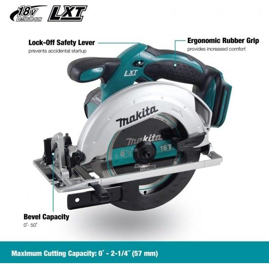 Serra circular 18V LXT 165mm ref� DSS611Z Makita