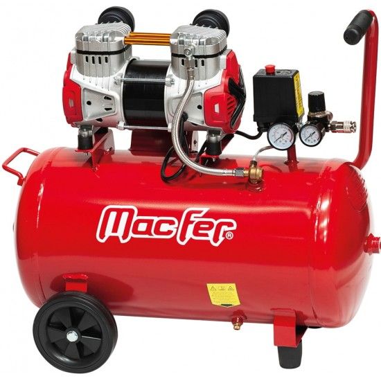 Compressor silencioso 50L 2Hp CA4405 refª 044.0005 Macfer Compressor silencioso 50L 2Hp CA4405 refª 044.0005 Macfer