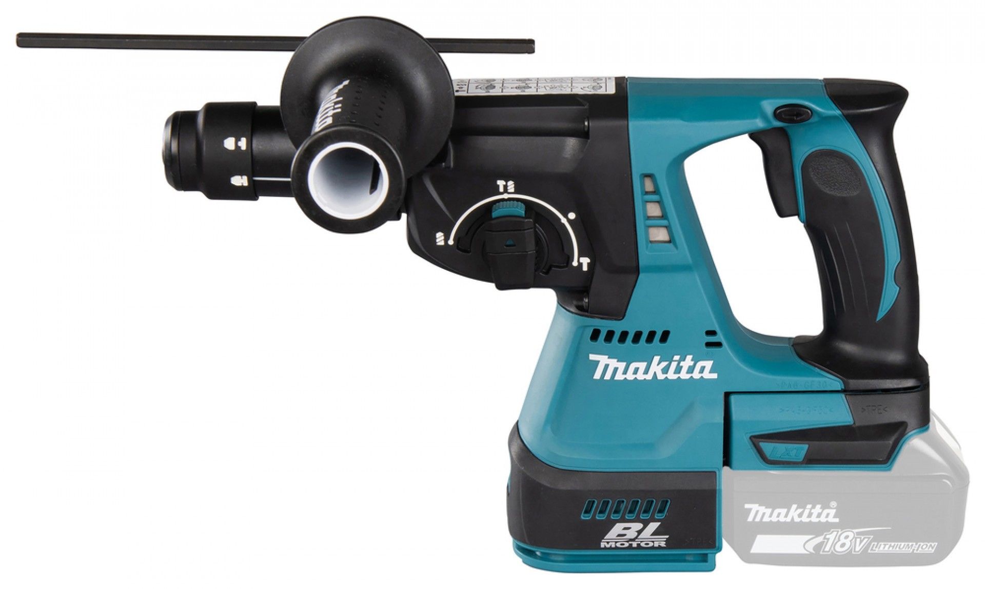 Martelo Ligeiro BL 18V LXT 24mm SDS-P refª DHR243Z Makita
