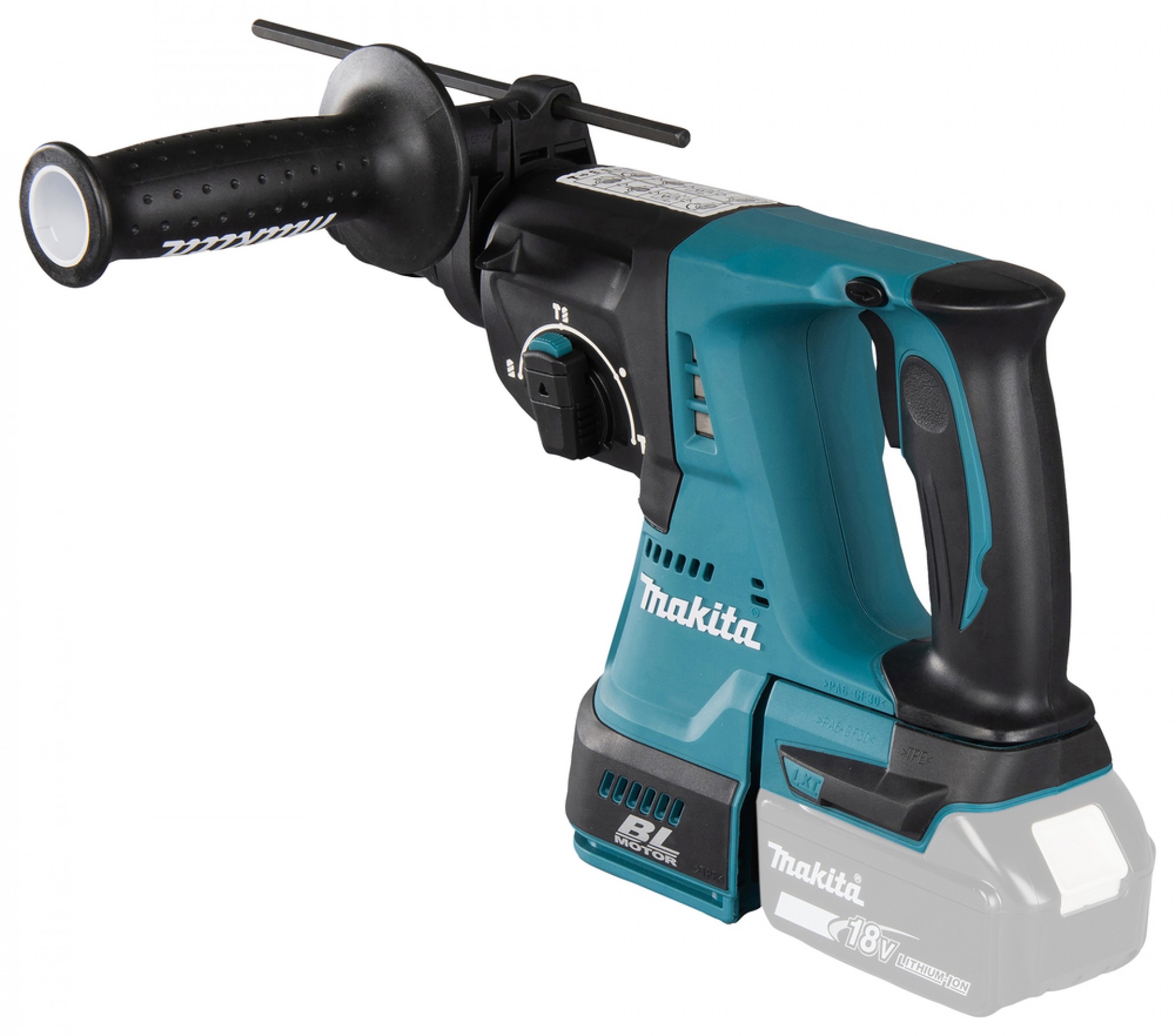 Martelo Ligeiro BL 18V LXT 24mm SDS-P refª DHR243Z Makita