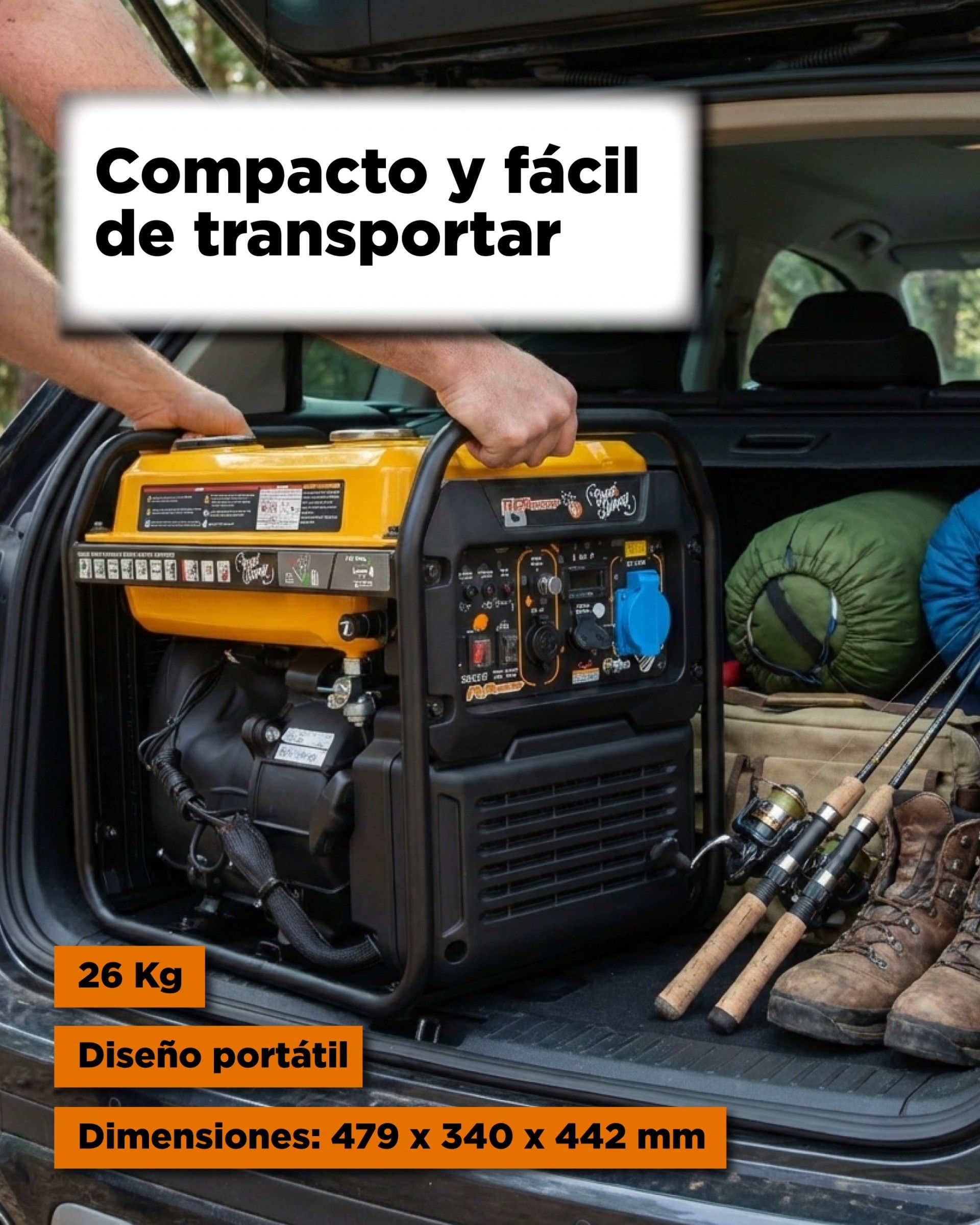 Gerador Monofásico 3.2Kw refª GG32Xi ITCpower