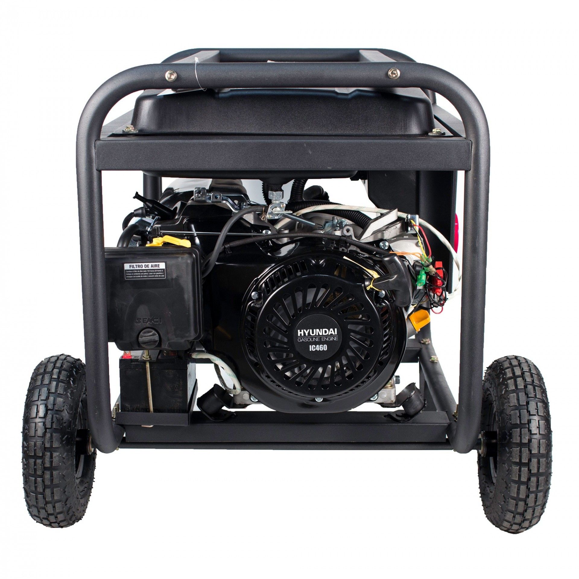 Gerador gasolina trifásico 6.6Kw refª HY9000LEK-3 HYUNDAI