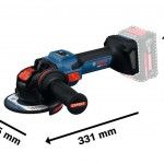 Rebarbadora sem fio com X-LOCK EXWX18V-15S Professional refª 06019M6100 BOSCH Rebarbadora sem fio com X-LOCK EXWX18V-15S Professional refª 06019M6100 BOSCH