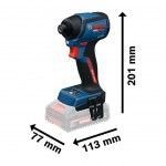 Aparafusadora de impacto sem fio EXDR18V-230 Professional refª 06019L6400 BOSCH Aparafusadora de impacto sem fio EXDR18V-230 Professional refª 06019L6400 BOSCH