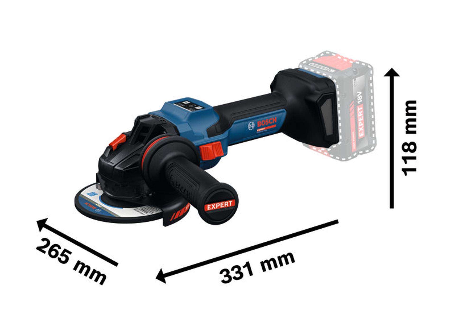 Rebarbadora EXWS18V-15S Professional refª 06019M6001 BOSCH