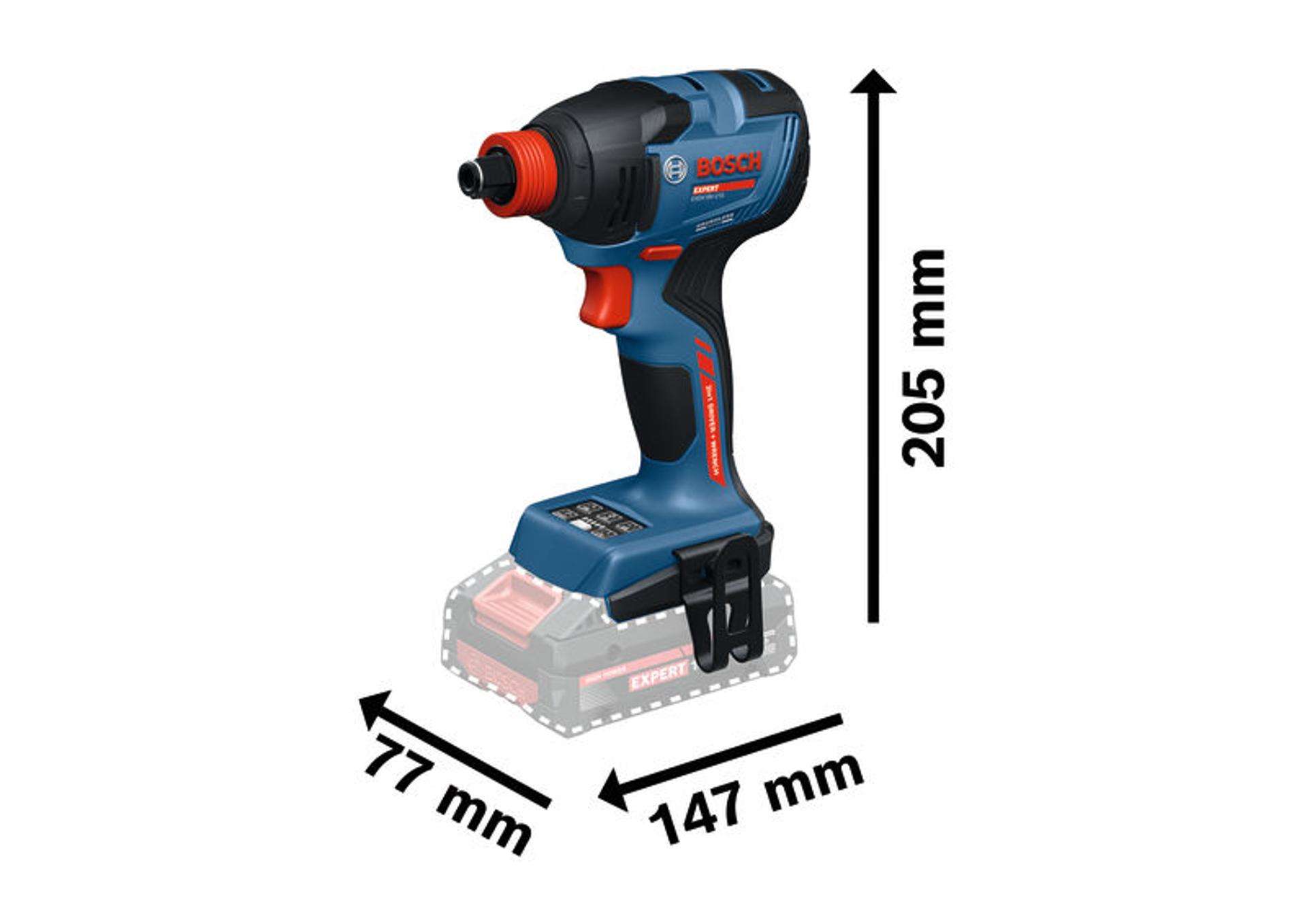 Aparafusadora de impacto EXDX18V-210 Professional refª 06019J0400 BOSCH