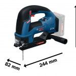 Serra vertical EXST18V-155B Professional refª 06015B1100 BOSCH Serra vertical EXST18V-155B Professional refª 06015B1100 BOSCH