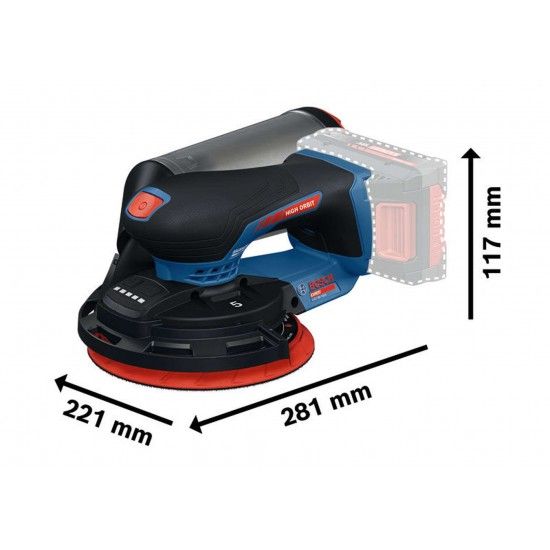 Lixadeira exc�ntrica sem fio EXEX18V-150-5 Professional ref� 0601372900 BOSCH