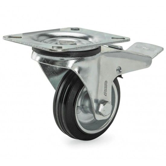 Rodizio girat�rio c/trav�o 125mm ref� VIRGT125 VITO