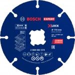 Disco abrasivo de carboneto EXPERT Multi Material, 115 x 22,23 mm, X-Lock refª 2608902374 BOSCH Disco abrasivo de carboneto EXPERT Multi Material, 115 x 22,23 mm, X-Lock refª 2608902374 BOSCH