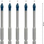 Conjunto de brocas EXPERT HEX-9 Hard Ceramic, 6 x 90 mm, 5 unid refª 2608902316 BOSCH Conjunto de brocas EXPERT HEX-9 Hard Ceramic, 6 x 90 mm, 5 unid refª 2608902316 BOSCH