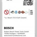Conjunto de brocas EXPERT HEX-9 Hard Ceramic, 6 x 90 mm, 5 unid refª 2608902316 BOSCH Conjunto de brocas EXPERT HEX-9 Hard Ceramic, 6 x 90 mm, 5 unid refª 2608902316 BOSCH