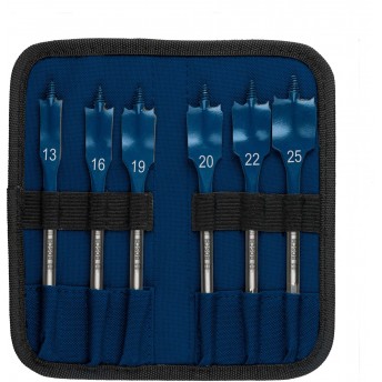 Conjunto de brocas planas EXPERT Self Cut Speed Spade, 13/16/19/20/22/25, 6 unid refª 2608902109 BOS Conjunto de brocas planas EXPERT Self Cut Speed Spade, 13/16/19/20/22/25, 6 unid refª 2608902109 BOS