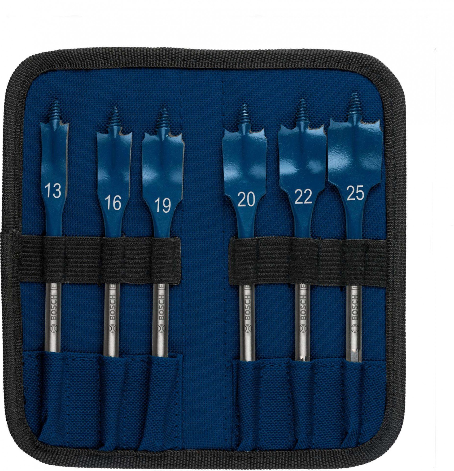 Conjunto de brocas planas EXPERT Self Cut Speed Spade, 13/16/19/20/22/25, 6 unid refª 2608902109 BOS