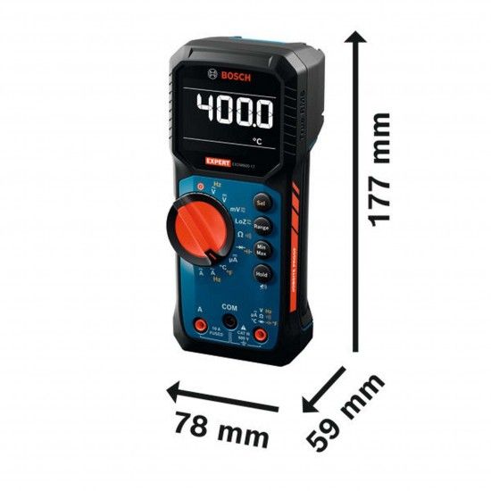 Multímetro digital EXDM600-17 Professional refª 0601077200 BOSCH Multímetro digital EXDM600-17 Professional refª 0601077200 BOSCH