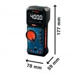 Multímetro digital EXDM600-17 Professional refª 0601077200 BOSCH Multímetro digital EXDM600-17 Professional refª 0601077200 BOSCH